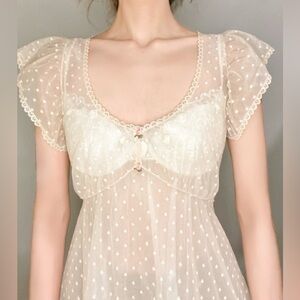 Vintage babydoll top